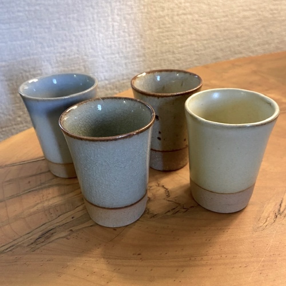 Japanese  Ceramic Tea Cups - Set of 4